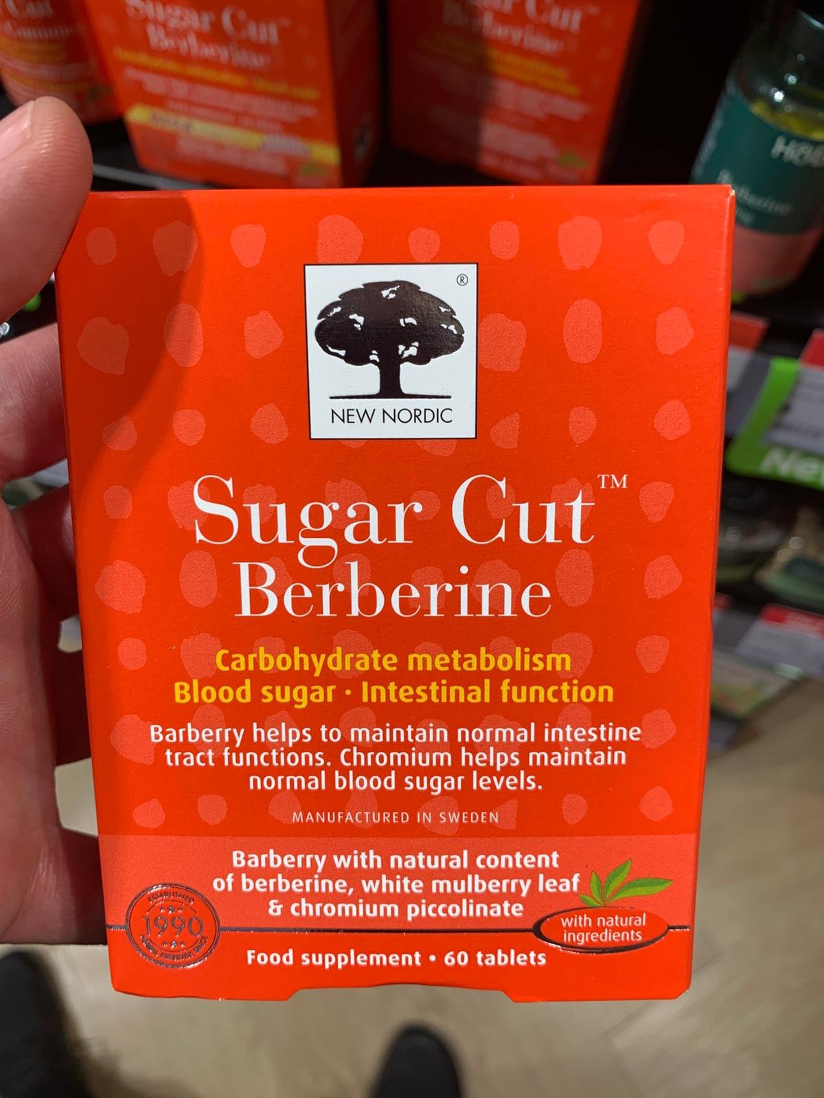 sugar cut berberine